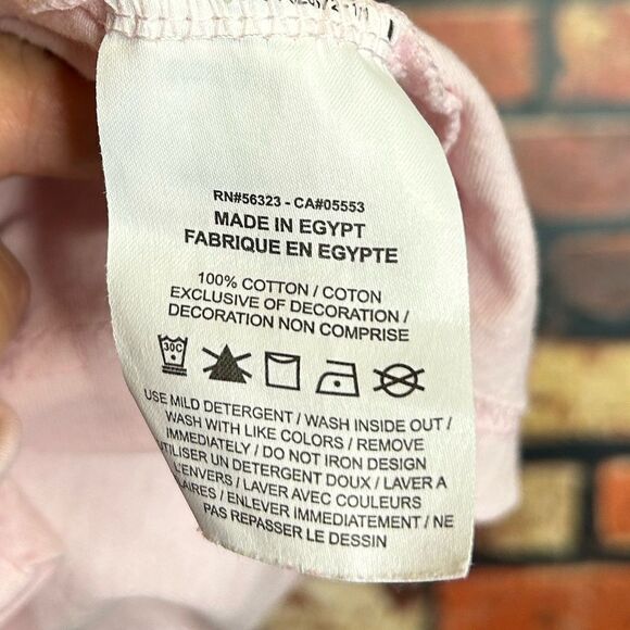 5 for $25🔥Teen XS The Nike Tee Pink Floral Cropped T-Shirt - Picture 5 of 6